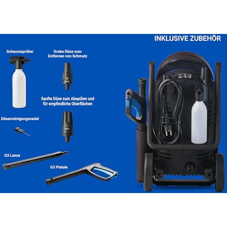 Nilfisk, Hochdruckreiniger, Staubsauger Nilfisk Core 150-10 PowerControl EU Hochdruckreiniger Aufrecht elektrisch 468 l/h 2000 W (Netzbetrieb) – Bild 8