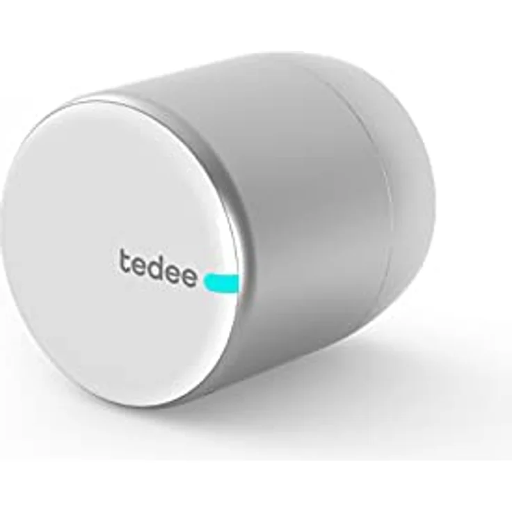 tedee Lock smartes Türschloss, nachrüstbar, Bluetooth-Steuerung, Zutrittsverwaltung per App, akkubetrieben, HomeKit-kompatibel, silber – Bild 3