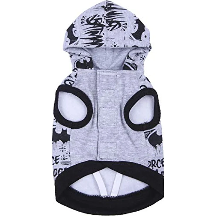Cerda Hundepullover Batman, XXS Sweatshirt aus 65% Polyester und 35% Baumwolle, warm und strapazierfähig – Bild 6