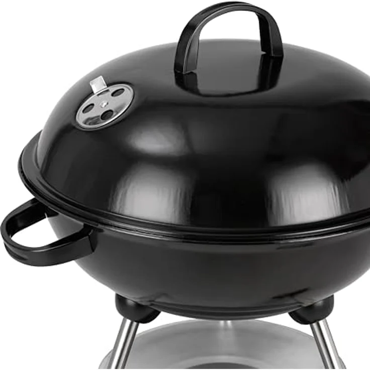 Tepro Holzkohlen Kugelgrill Key West, Mehrfarbig, Grillfläche 41,5 cm – Bild 4