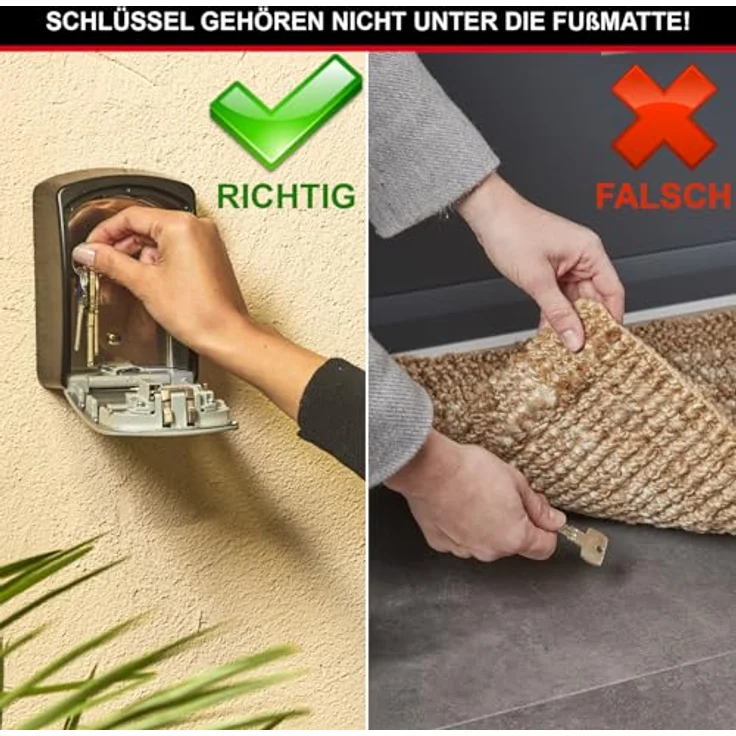 Master Lock Schlüsseltresor + Monatgeset – Bild 4