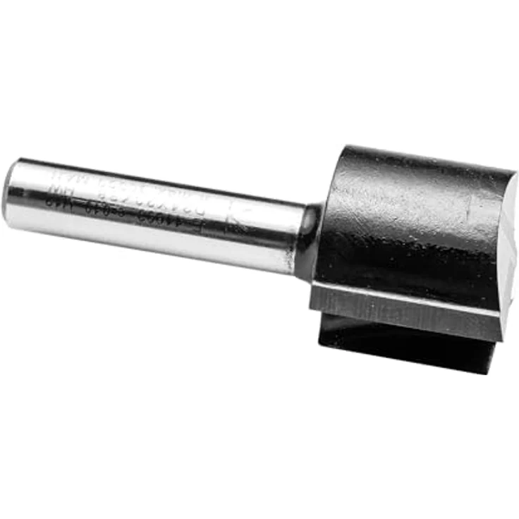 ENT 11008 Nutfräser HW, 24 mm Durchmesser, Schaft 8 mm, 20 mm Nutzlänge, 52 mm Gesamtlänge, für Hartholz und Weichholz, geeignet für Handoberfräse und CNC-Fräsmaschine – Bild 5