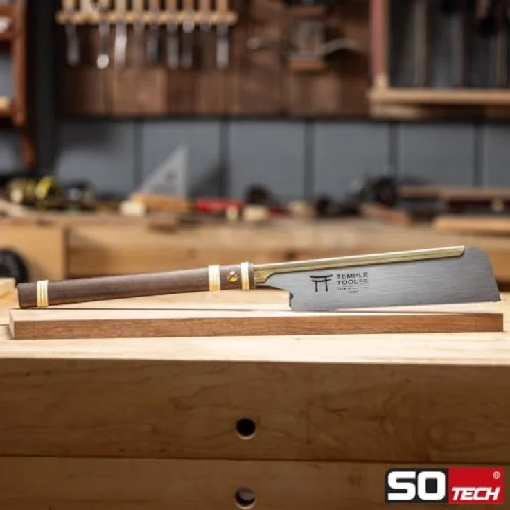 SO-TECH® Dozuki Zugsäge D-240-R, Ersatzsägeblatt aus SK85 Werkzeugstahl, 240 mm, feine Längsverzahnung 18 TPI – Bild 2
