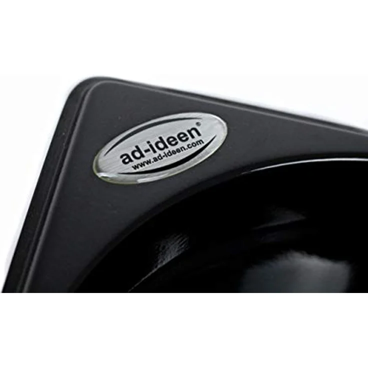 ad-ideen Waschbecken Bausatz 230V, Handwaschbecken Schwarz mit 19L Frischwasserspeicher, inkl. Edelstahl-Ablaufsystem, 325x265x150mm – Bild 5