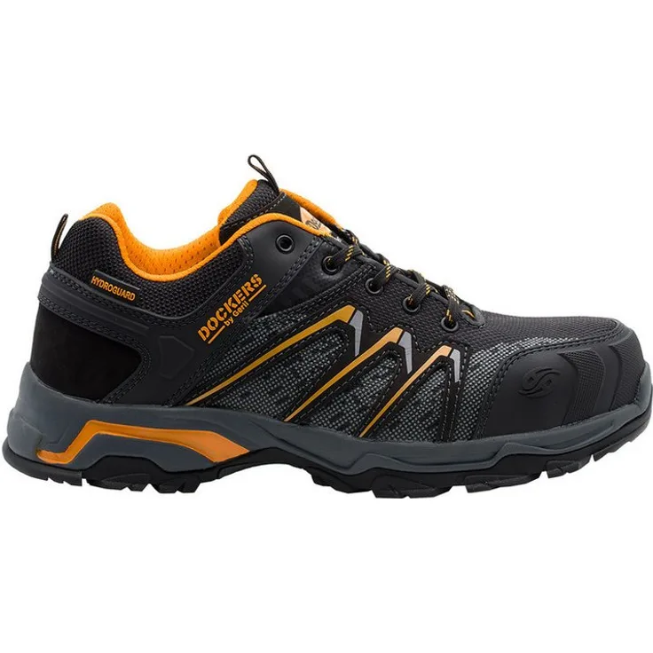 Dockers by Gerli Dockers Sprinter Low S3, Sicherheitsschuh in schwarz mit hohem Komfort und Sicherheit für anspruchsvolle Arbeitstage