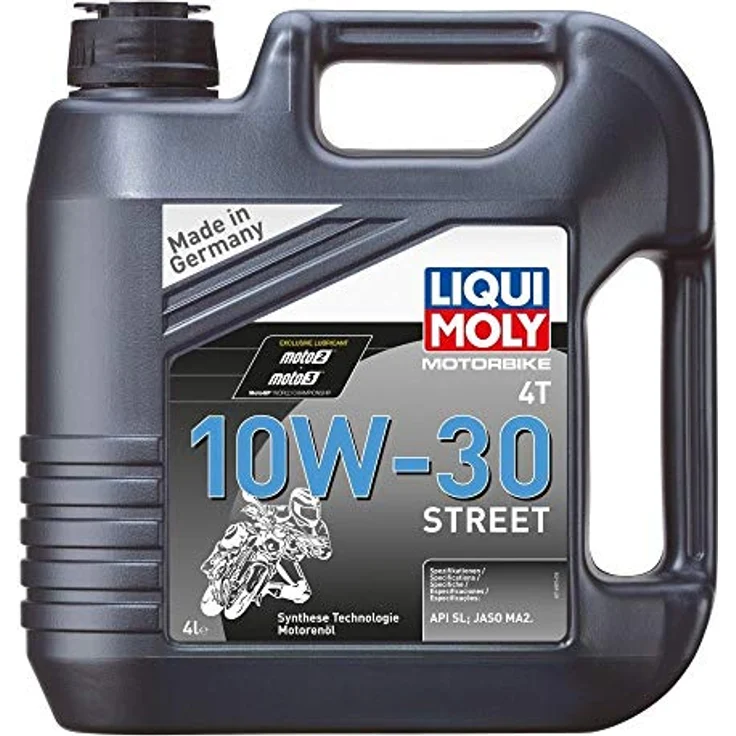 LIQUI MOLY Motorbike 4T 10W-30 Street | 4 L | Motorrad Synthesetechnologie Motoröl | Art.-Nr.: 1688 – Bild 2