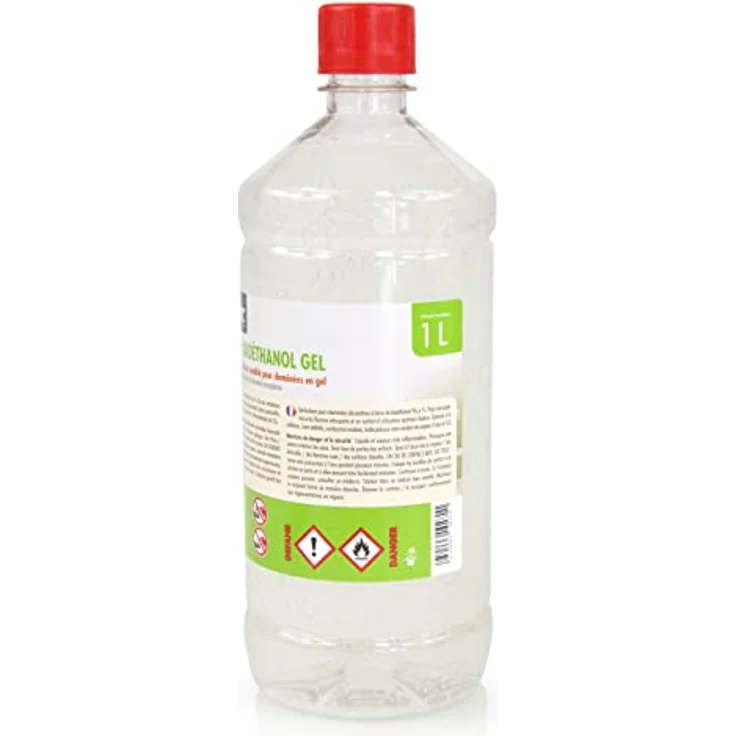 6 x 1 L FLAMBIOL® Premium Brenngel für Brenngel Dekofeuer, Lampe und Kamin - Neue REZEPTUR DICKFLÜSSIGES Gel (6 x 1 L) – Bild 4