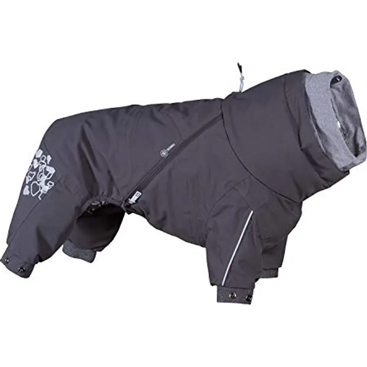 Extreme Overall Winterjacke für Hund (BlackBerry, 25S)