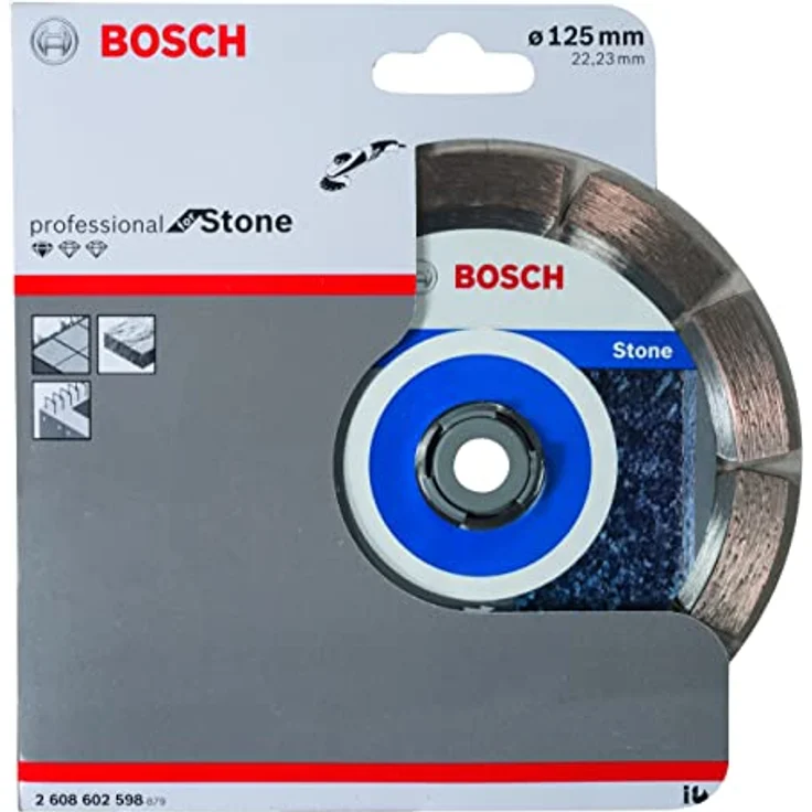 Bosch Diamanttrennscheibe Professional Stone 125 mm – Bild 2