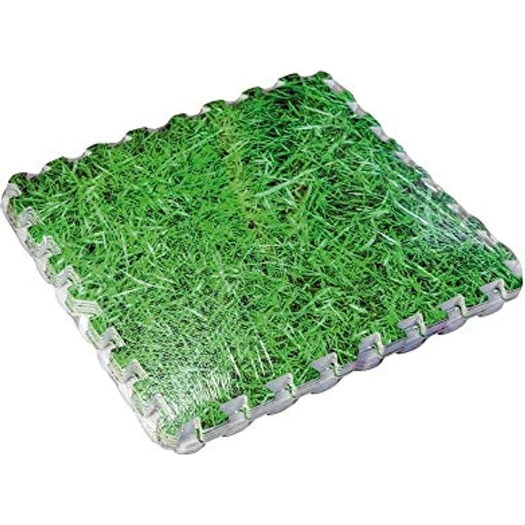 Bodenschutzmatte 50 x 50 cm, 8mm - 2,25m² - Rasenoptik – Bild 2