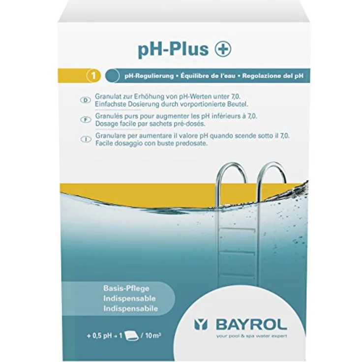Bayrol pH Plus 1,5 kg Granulat 3 x 500 g Beutel zur Erhöhung des pH Wert