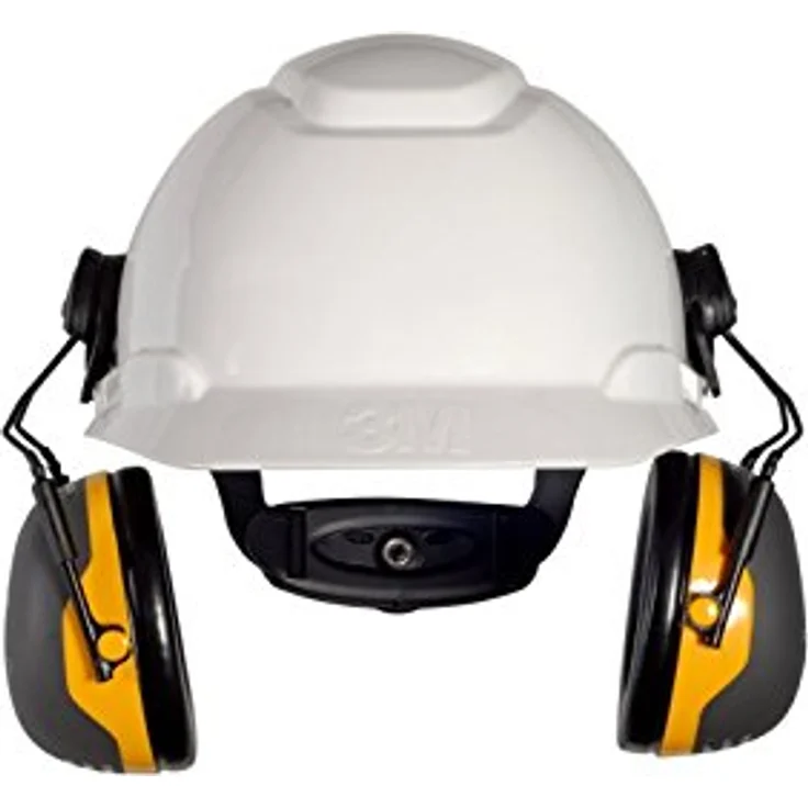 3M Kapselgehörschutz X2P3E, Helmbefestigung, SNR = 30 dB, schwarz-gelb – Bild 5