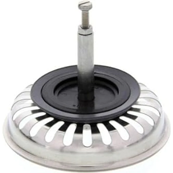 Blanco 125555 Siebkörbchen mit Zapfen für Exzenter-Bedienung Edelstahl, 8,2 cm – Bild 2