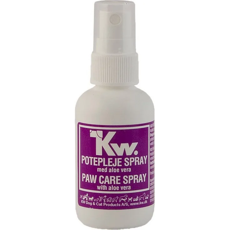 KW Pfotenpflege Pfotenpflegespray mit Aloe Vera für Hunde - 50 ml, schützt und pflegt Pfoten und Ballen, ideal im Winter