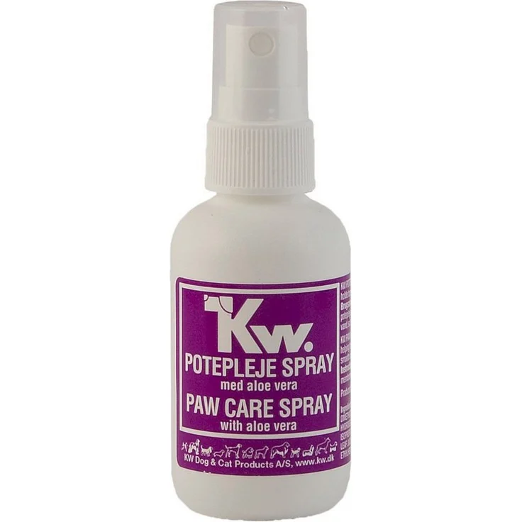 KW Pfotenpflege Pfotenpflegespray mit Aloe Vera für Hunde - 50 ml, schützt und pflegt Pfoten und Ballen, ideal im Winter