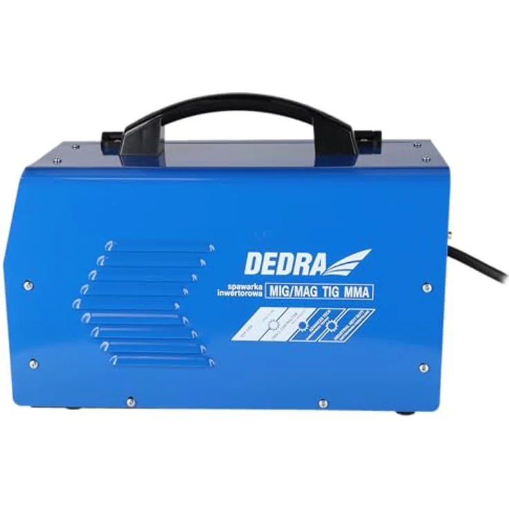 DEDRA Inverter-Schweißmaschine 200A IGBT MIG/MAG, WIG, MMA, HOT START, ANTI STICK, ARC FORCE, LCD-Display, kompakt und leicht – Bild 4