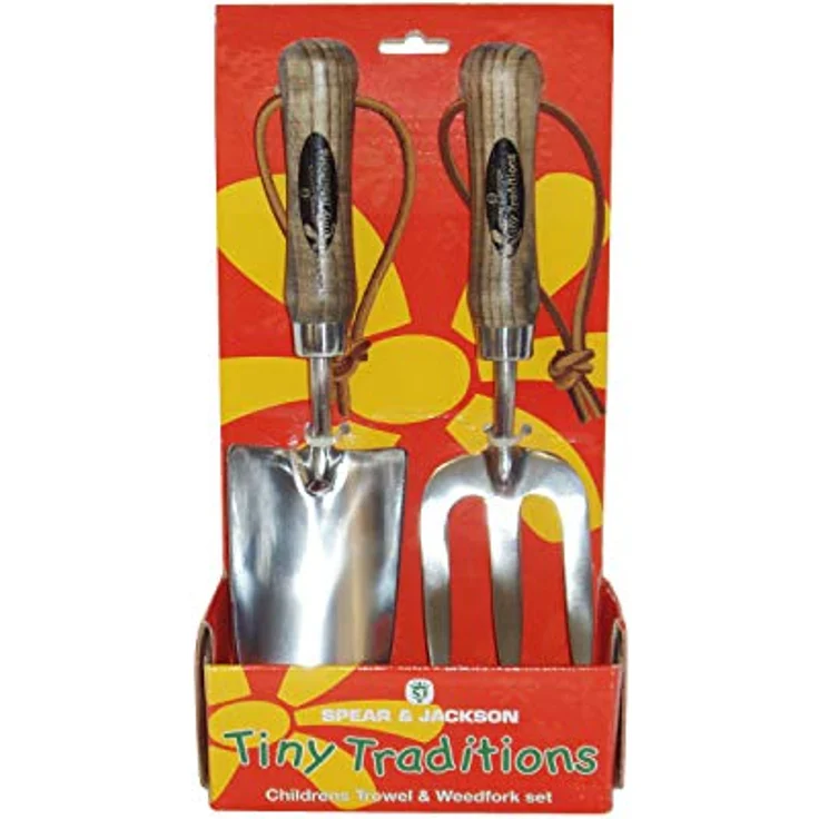 Spear & Jackson Traditional Handschaufel und Handgabel für Kinder – Bild 2