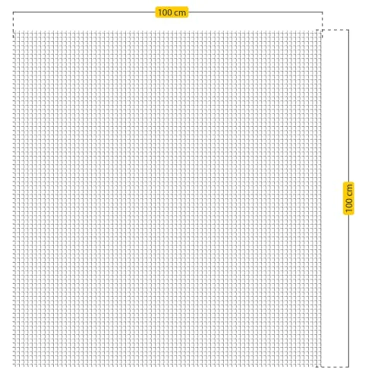 Schellenberg Insektenschutz Gitter 100 x 100 cm, weiß – Bild 6