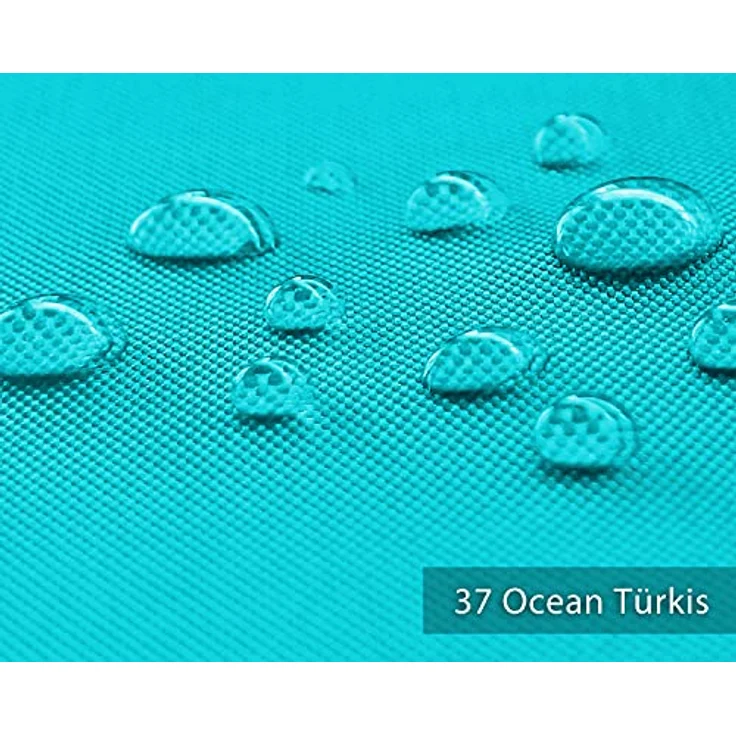 NOVELY® Oxford Big 600D | Waterproof | 1 lfm | Polyester 600D Stoff | Wasserdicht | Outdoor | PVC | Meterware | Extrem Reißfest | Robust 37 Dunkeltürkis Ocean – Bild 2