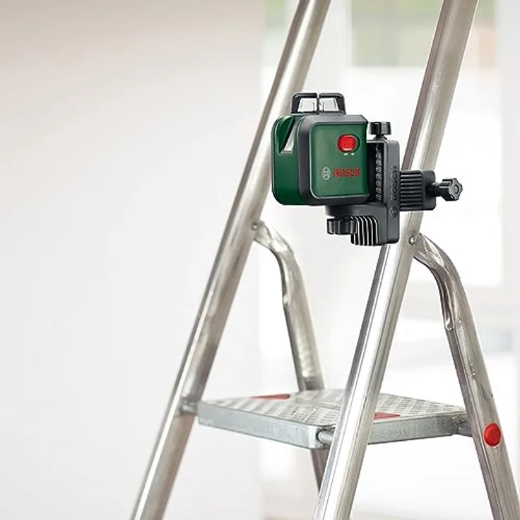 Bosch Stativ MM 3, für Kreuzlinienlaser, präzise Höhenverstellung, drehbare Klemmhalterung, nachhaltiges Produkt – Bild 4