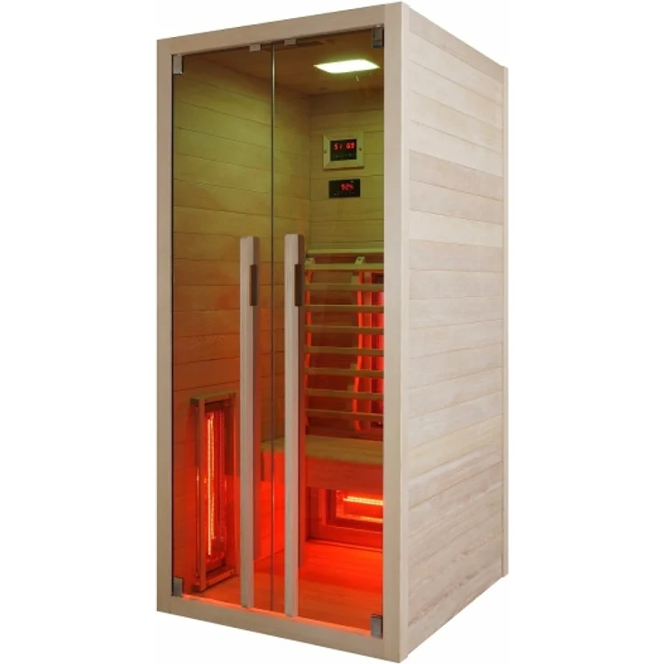 Sanotechnik Infrarotkabine RUBY 1 90x100x195cm für 1 Person – Bild 2