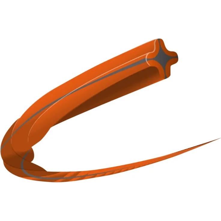 Husqvarna 597669141 Trimmerfaden 3 mm-48m Orange - Grey