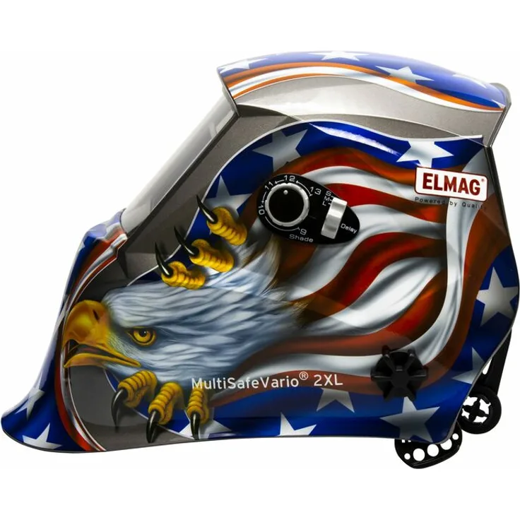 Elmag Automatik Kopfschweißschirm, Design EAGLE ELMAG MultiSafeVario, DIN 4/9-13, 2XL
