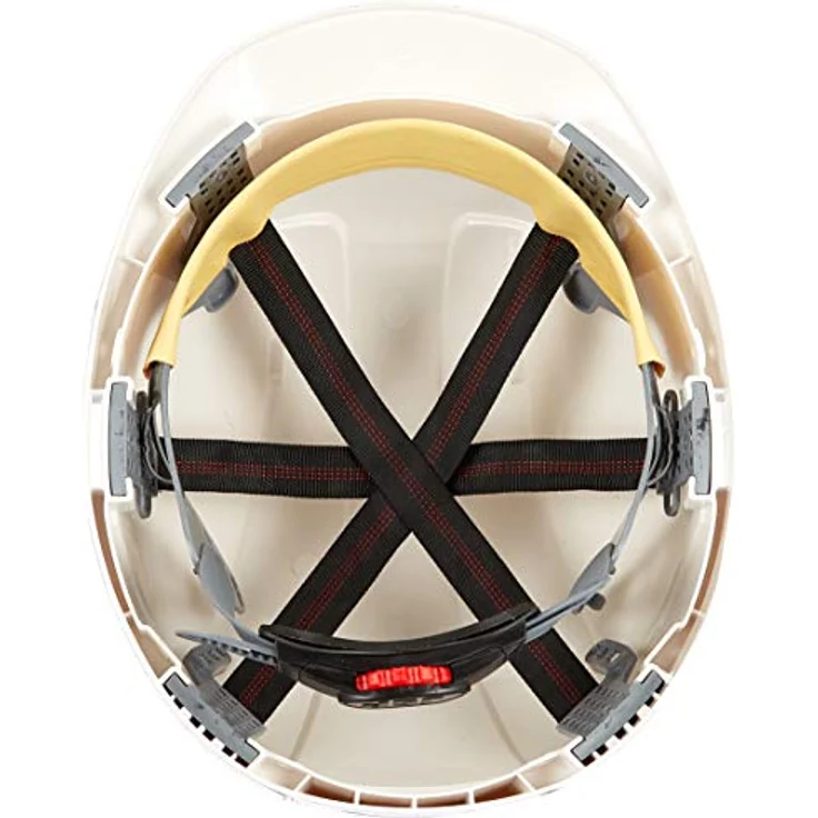 JSP AJF170-D00-100-AMZ Evolite mit CR2 und ID Badge Holder Helm, weiß – Bild 4