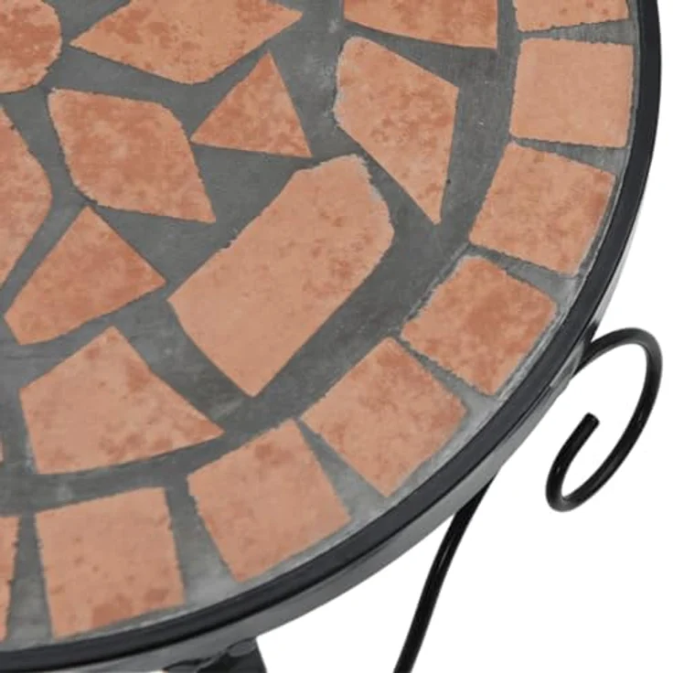 vidaXL Blumenständer, Pflanzenständer 3 Stk. Terrakotta Keramik mit Mosaik-Design – Bild 9