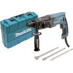 Makita HR2470, Bohrhammer mit 780 Watt Motor, Hochleistungs-Hammerbohren und Meißeln