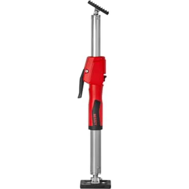 Bessey Spannzwinge STE55, Deckenstütze und Montagestütze mit Teleskopstange bis 350 kg, einhandbedienbar, stufenlos schwenkbar – Bild 1