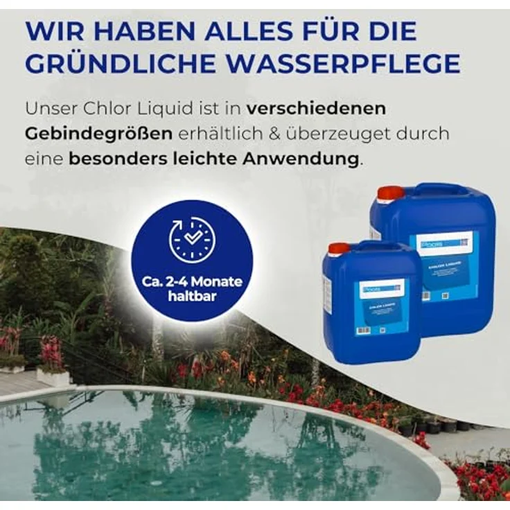 24,5 kg - PoolsBest® Chlor-Flüssig (Flüssigchlorbleichlauge) – Bild 9