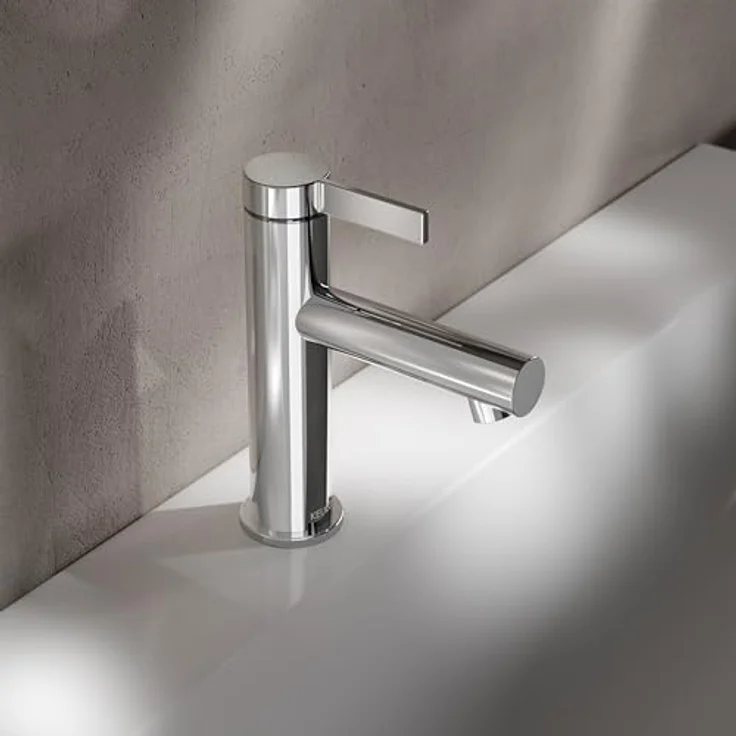 OTTO Keuco IXMO Pure 100 Waschtischarmatur, Einlochmontage, 94 mm Auslaufhöhe, gemischte Wasserkartusche, geräuschgeprüft – Bild 2