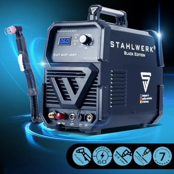 STAHLWERK CUT 60 Pilot IGBT Plasmaschneider 60 Ampere, Pilotzündung, bis 24mm, 7 Jahre – Bild 14