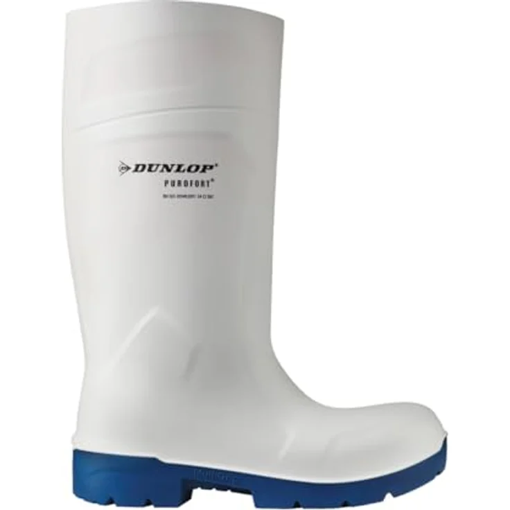 Dunlop NIMWEGEN PU-STIEFEL Purofort CA61131, rutschfeste Sicherheitsstiefel mit Zehenschutzkappe, weiß – Bild 5