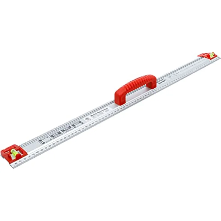 BGS Diy 50866 | Schneid- und Markierlineal | mit Griff und Wasserwaage | 750 mm - Preisvergleich