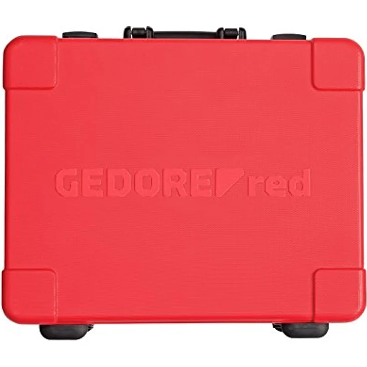 Gedore Red R21650108 Werkzeugkoffer ALL-IN, 108-teiliges Set aus dickwandigem ABS-Kunststoff mit Aluminiumrahmen und einer Vielzahl von Steckschlüsselwerkzeugen, rot – Bild 2