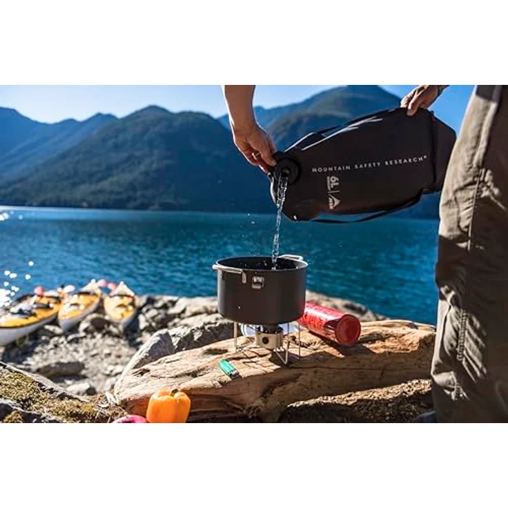 Msr Dragonfly, Flüssigbrennstoff-Campingkocher mit präziser Flammenregelung für große Töpfe bis 23 cm – Bild 6