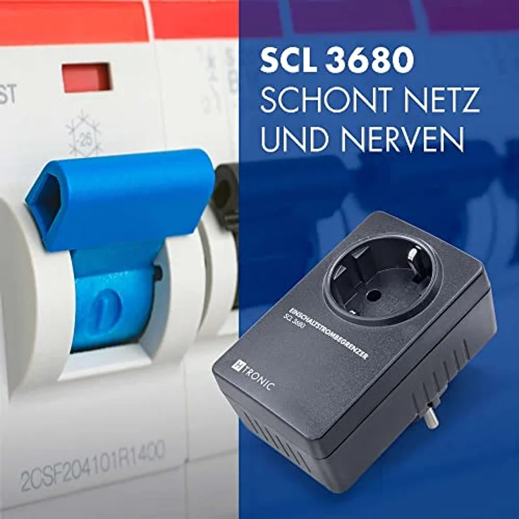 H-Tronic SCL 3680, Zeitschaltuhr mit Einschaltstrombegrenzer zur Vermeidung von Sicherungsauslösungen – Bild 4