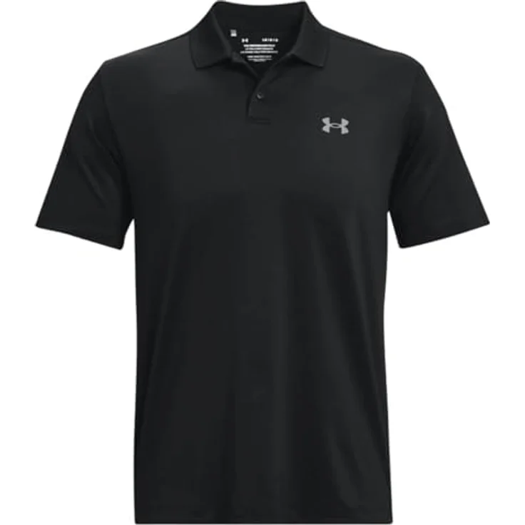 Under Armour® Poloshirt UA PERFORMANCE 3.0 POLO, 4-Way-Stretchstoff, Sonnenschutz UPF 40, schwarz – Bild 4