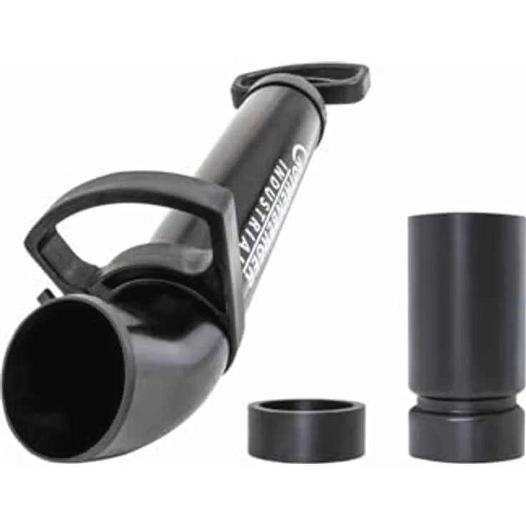 Rothenberger RoPump Power Saugdruckrohrreiniger, Handbetriebene Rohrreinigungspumpe für Waschbecken und Badewannen, Schwarz – Bild 4