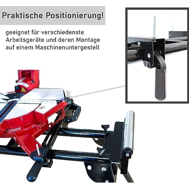 Schnellspanner für Maschinenuntergestell, 2er Set – Bild 6