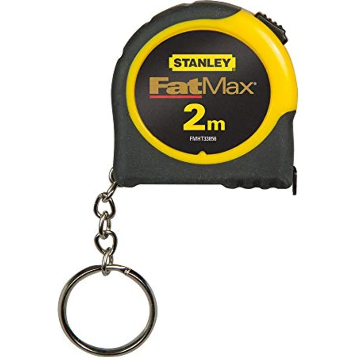 Stanley FatMax Bandmass Powerlock (2 m mit Schlüsselring, automatischer Bandrücklauf, Fetsstellmechanismus) FMHT0-33856 – Bild 2