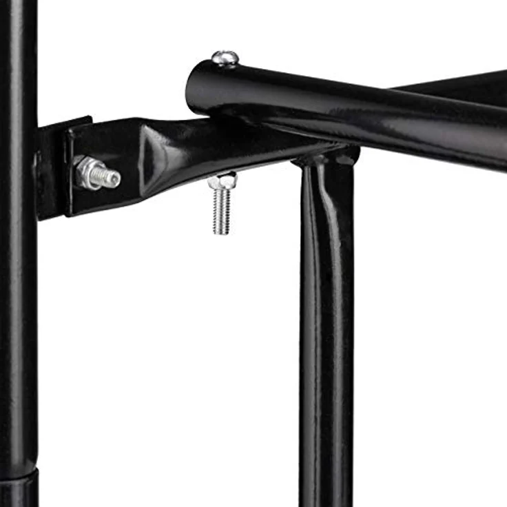 Relaxdays XL Kaminholzwagen Metall, Brennholzkarre bis 200 kg mit 2 großen Luftreifen, schwarz – Bild 9