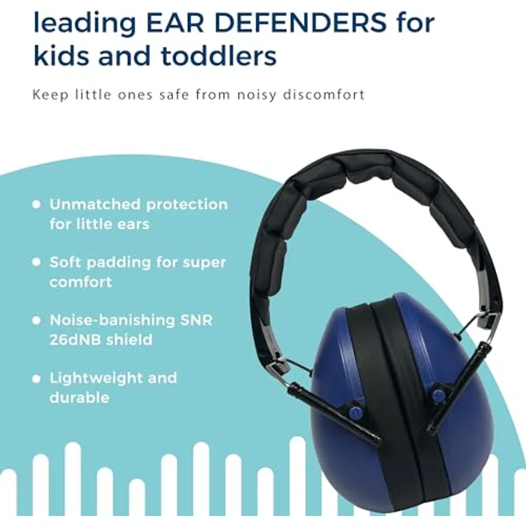 Baby Banz Earmuff Kidz, Gehörschutz für Kinder 3+ Jahre, adjustable Kopfbügel, SNR 26dB – Bild 3