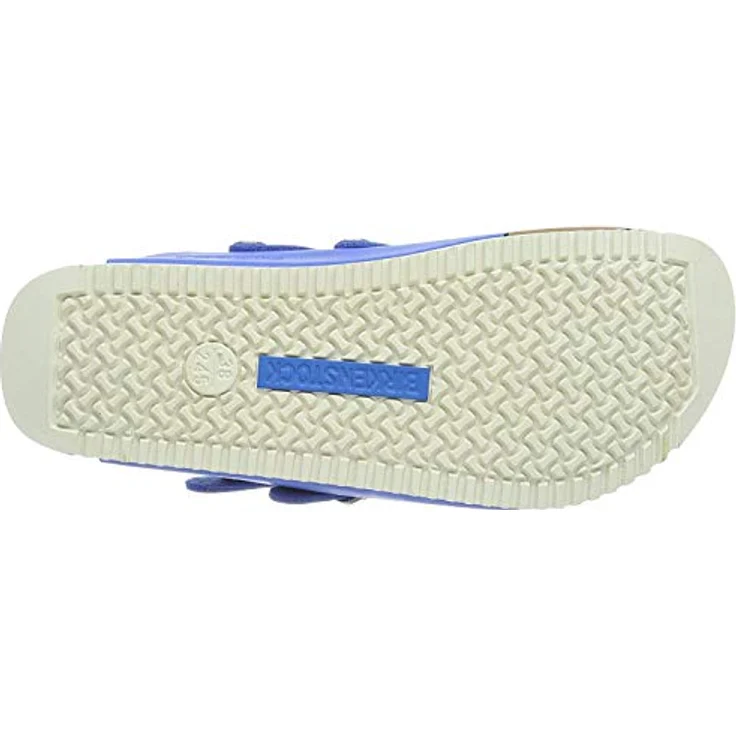 BIRKENSTOCK Damen Kay Birko-Flor Clogs, 38 EU Schmal, Blau Dog Blue – Bild 4