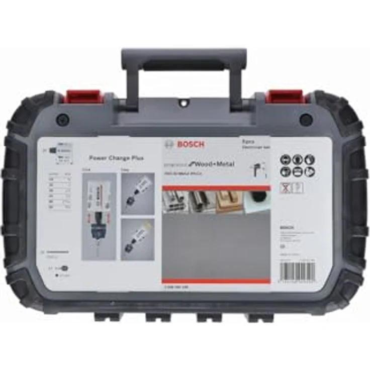 Bosch Professional 9 tlg. Lochsäge Progressor for Wood & Metal Set (für Elektriker, Zubehör Bohrmaschine) – Bild 3
