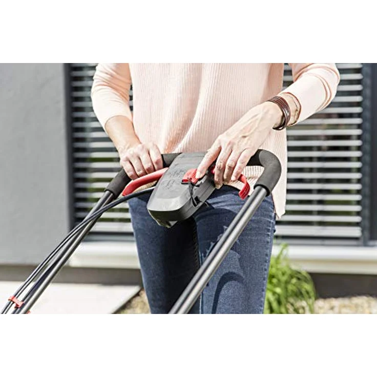 AL-KO 113540 Rasenmäher 34.8 Easy Flex, 40 V - 2.5 Ah-Li-Ion Flächen bis 200 m², 34 cm Schnittbreite, inkl. 2X Akku und Ladegerät – Bild 4