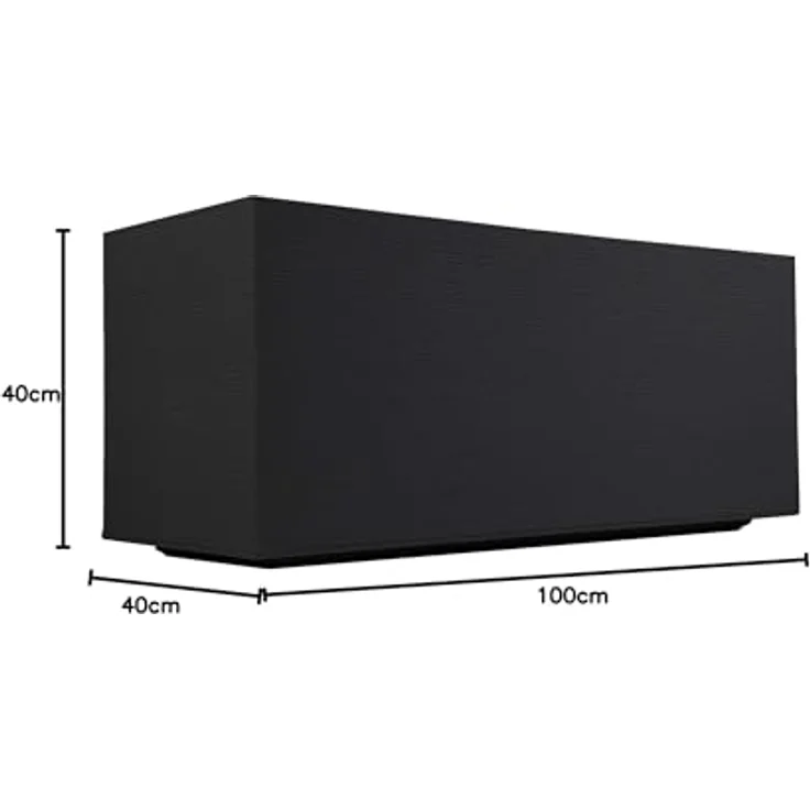 ONDIS24 Pflanzkübel Vulkan "Pierre", 100 cm graphit, 98 L Volumen, UV- und witterungsbeständig, frost- und bruchunempfindlich – Bild 9