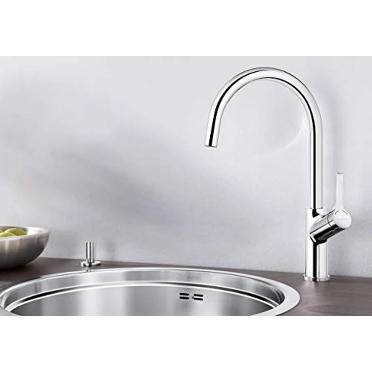 Blanco Carena chrom HD, Armatur mit modernem Design und langlebiger Oberfläche – Bild 2